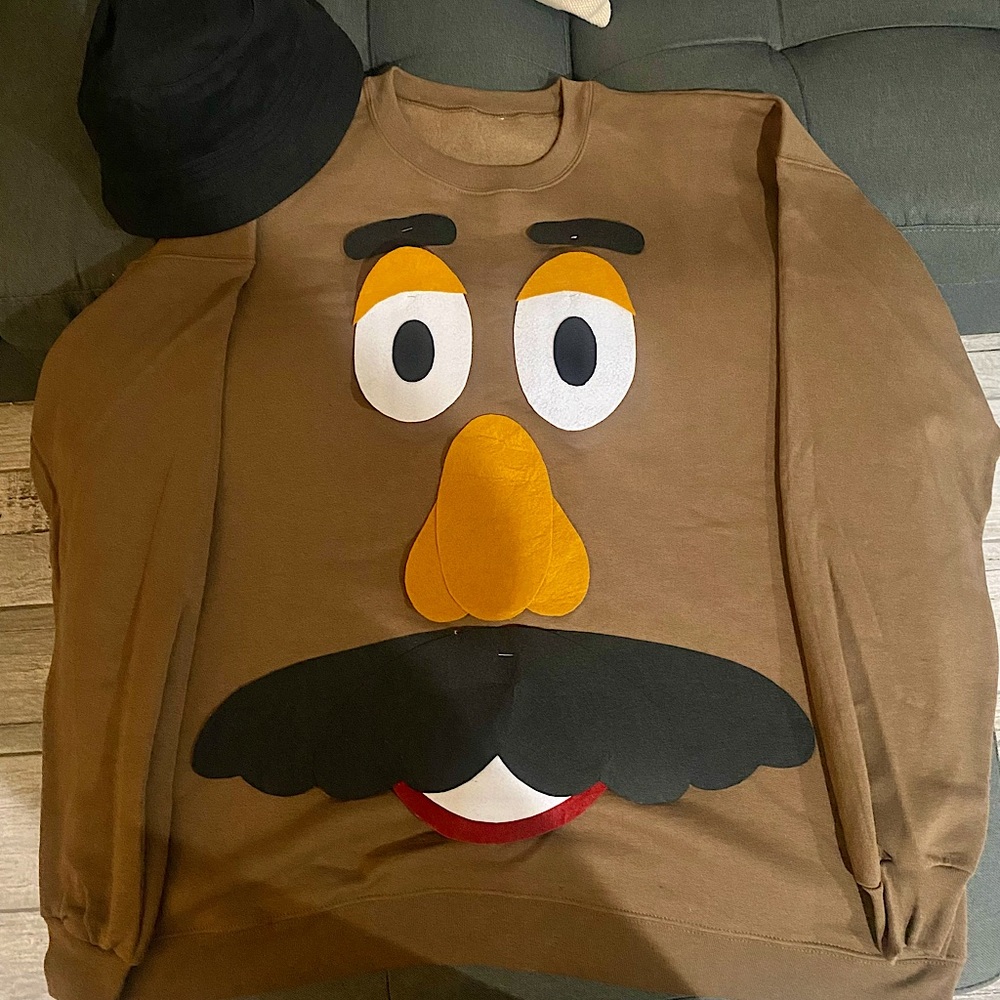 Toy Story Mr. Potato Head Pullover Crewneck Costume Sweater